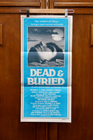 1981 Australian daybill poster for “Dead & Buried,” a cult horror film known for eerie small-town mystery and resurrection themes.