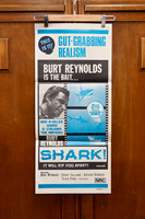 Original Australian daybill poster for “Shark!” (1969), starring Burt Reynolds in a pulp-style adventure thriller.