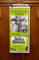 Australian daybill poster for “The Devil’s Advocate” (1977), based on Morris West’s bestselling novel starring John Mills.