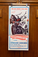 Australian daybill poster for “Werewolves on Wheels” (1971), a cult exploitation film blending biker gangs with satanic werewolves.