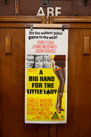 Original Australian daybill movie poster for A Big Hand for the Little Lady (1966), starring Henry Fonda and Joanne Woodward.