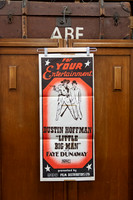 Original Australian daybill movie poster for Little Big Man (1970), starring Dustin Hoffman and Faye Dunaway.