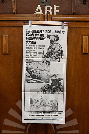 Original Australian daybill movie poster for Jeremiah Johnson (1972), starring Robert Redford as the legendary mountain man.
