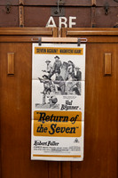 Original Australian daybill movie poster for Return of the Seven (1966), starring Yul Brynner and Robert Fuller.