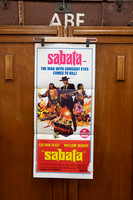 Original Australian daybill movie poster for Sabata (1969), starring Lee Van Cleef with colourful Spaghetti Western artwork.