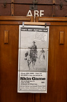 Original Australian daybill movie poster for Skin Game (1971), starring James Garner and Lou Gossett Jr.