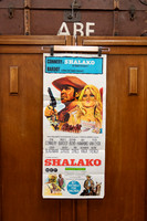 Original Australian daybill movie poster for Shalako (1968), starring Sean Connery and Brigitte Bardot.