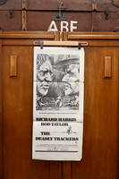 Original Australian daybill movie poster for The Deadly Trackers (1973), starring Richard Harris and Australian actor Rod Taylor.