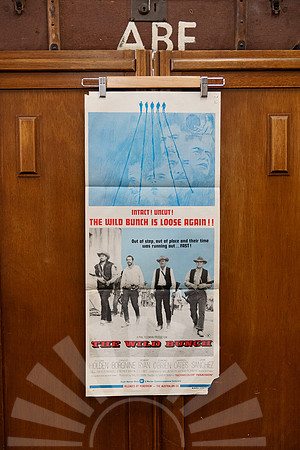 Original Australian daybill movie poster for Sam Peckinpah’s The Wild Bunch, starring William Holden, Ernest Borgnine and Robert Ryan.
