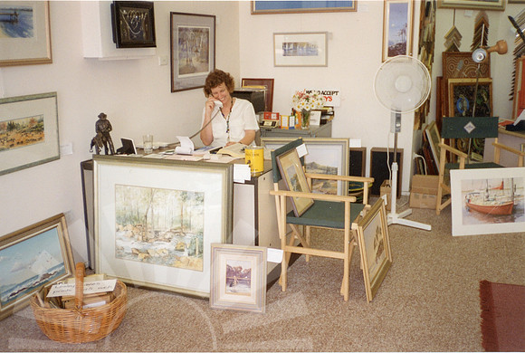 Sunset Framing & Gallery in the 90's