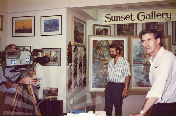 Sunset Framing & Gallery in the 90's