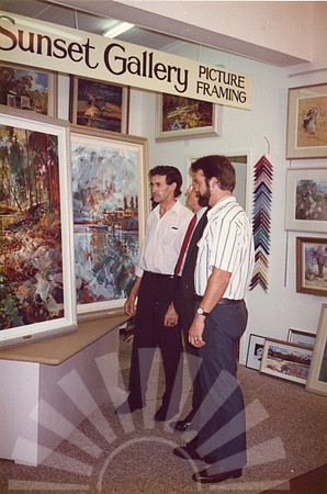Sunset Framing & Gallery in the 90's