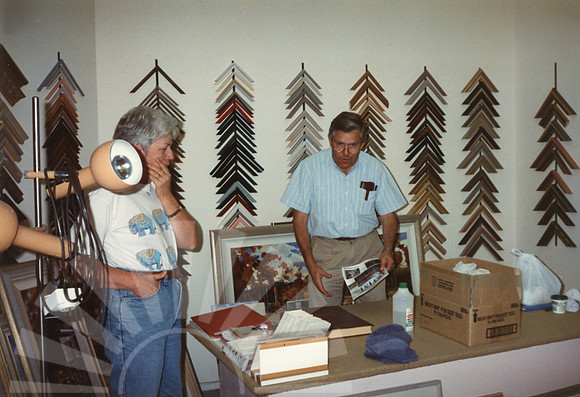 Sunset Framing & Gallery in the 90's