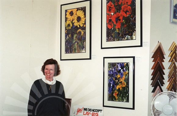 Sunset Framing & Gallery in the 90's