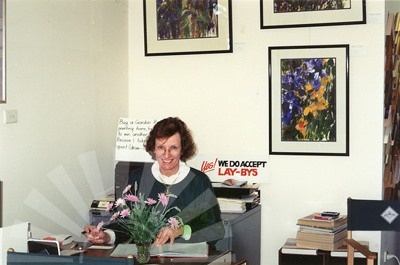 Sunset Framing & Gallery in the 90's