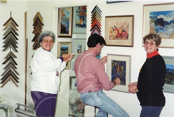 Sunset Framing & Gallery in the 90's