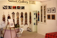 Sunset Framing & Gallery in the 90's