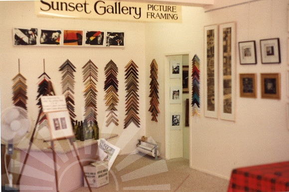 Sunset Framing & Gallery in the 90's
