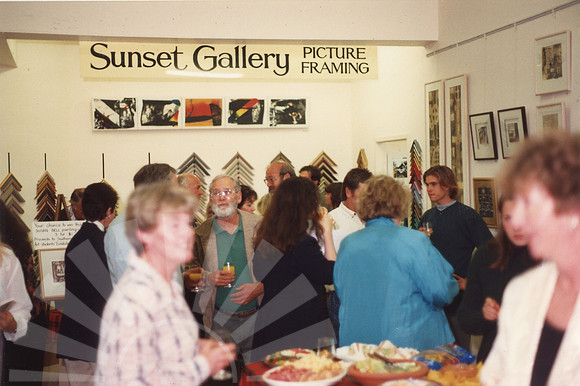 Sunset Framing & Gallery in the 90's