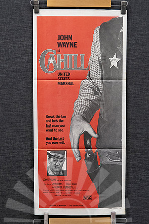 Cahill - original collectable movie poster, Port Macquarie