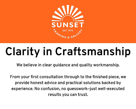 clarity in craftsmanship custom picture framing port macquarie professional framing advice and design