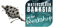 Banksia Watercolour painting Workshop with Stu Doherty