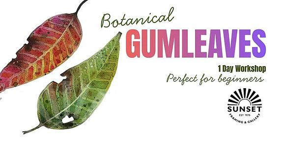 ONE DAY Botanical Watercolour Gum leaf painting Workshop.