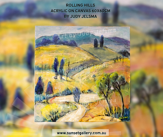 Rolling Hills by Judy Jelsma