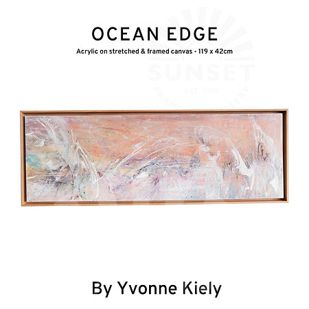 Ocean Edge by Yvonne Kiely - Art for sale Port Macquarie
