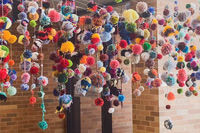 July to Sept - Interactive - POMPOM Forest in the Gallery