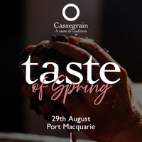 29th August - Foodie Culture - Degustation Dinner at Cassegrain Wines