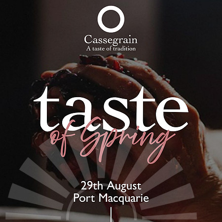 29th August - Foodie Culture - Degustation Dinner at Cassegrain Wines