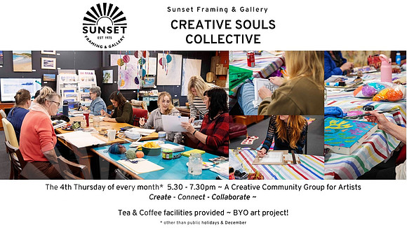 4th Thursday of the month - Group - Creative Souls Collective