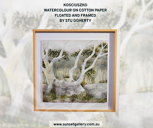 Kosciuszko | Original Watercolour by Stu Doherty