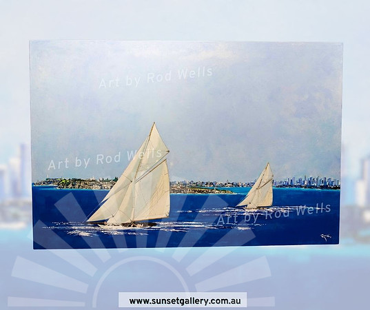 Classics Racing on North Head by Rod Wells