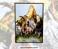 Ibex in the Matterhorn by Rod Wells