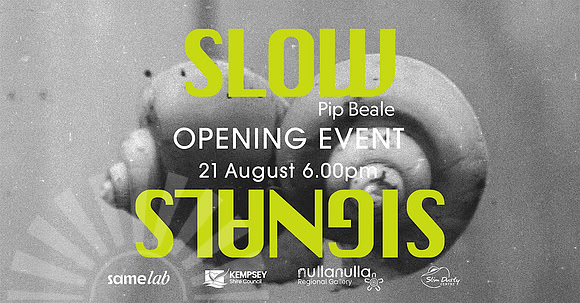 21st August -  Exhibition - Slow Signals