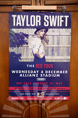 Taylor Swift music poster for sale.