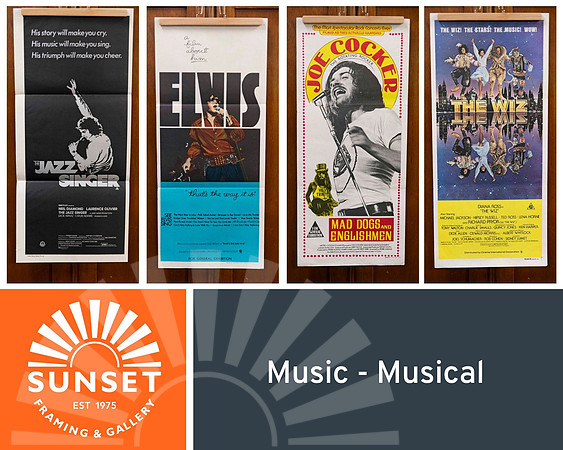 original musical movie posters for sale - genres
