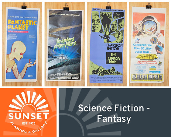 original Science Fiction - Fantasy movie posters for sale - genres