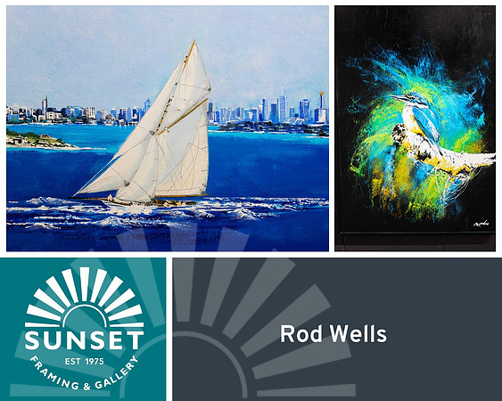 Rod Wells art for sale Sunset Gallery Port Macquarie