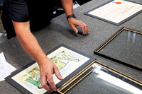 Vintage Print Conservation Reframing – Removing Old Framing Materials | Port Macquarie