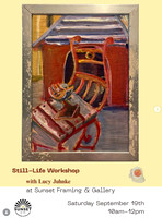 Acryclic Still Life workshop with Lucy Juhnke