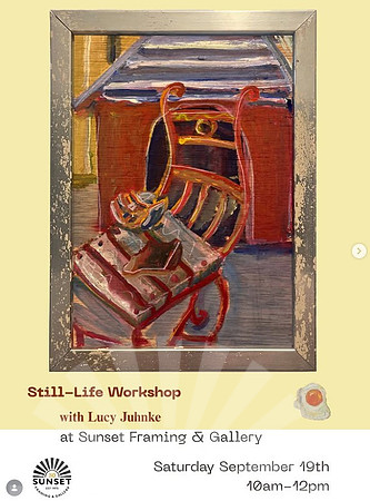 Acryclic Still Life workshop with Lucy Juhnke
