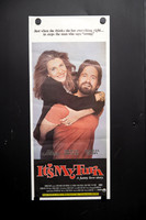 Original 1980 It’s My Turn Australian daybill movie poster featuring Jill Clayburgh embracing Michael Douglas with red title artwork.