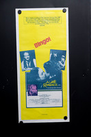 Original 1979 Australian Daybill movie poster for A Little Romance starring Laurence Olivier and Diane Lane, featuring yellow and blue photographic artwork and the Australian “Bingo!” advertising head