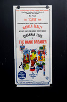 Original Australian Daybill for The Bank Breaker, also known as Kaleidoscope, starring Warren Beatty and Susannah York with colourful 1960s psychedelic crime caper artwork.
