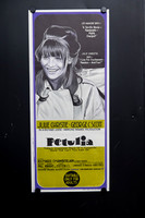 Original 1968 Australian Daybill for Petulia starring Julie Christie, George C. Scott and Richard Chamberlain, featuring large Julie Christie portrait artwork.