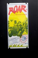 Original Australian Daybill for Roar starring Tippi Hedren and Melanie Griffith, featuring lions, tigers and Australian G-rated re-release artwork.