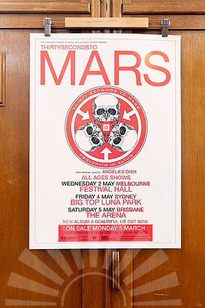 Thirty Seconds To Mars - music poster for sale  - Batch 3